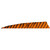 Gateway Shield Cut Feathers Barred Orange 4 in. RW 100 Pk. - 400RSBOR-100