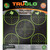 TruGlo TruSee Splatter 5-Bullseye Target Green 12x12 6 pk. - TG-TG11A6