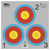 Maple Leaf Target Face NAA Vegas 3-Spot 100 pk. - TA3X40G