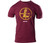 Leupold 181847 Distressed Reticle - Tee Cardinal Heather XXL - 181847