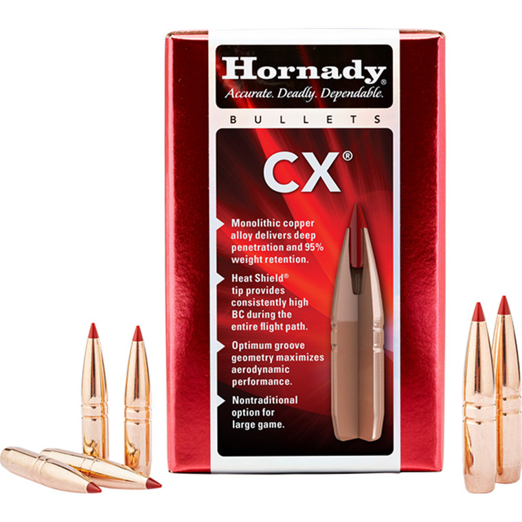 Hornady CX Bullets 30 Cal. .308 150 gr. CX 50 rd. - 303704