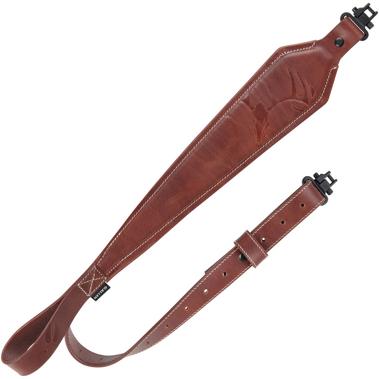 Allen Leather Sling  Deer Debross Brown - 8510