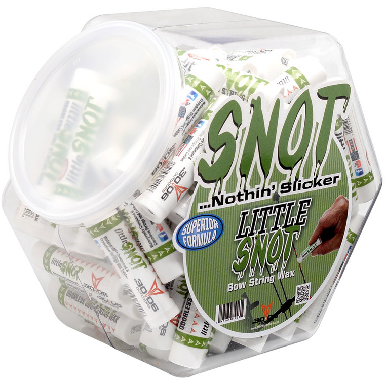 30-06 Little Snot String Wax Counter Display 100 ct. Fish Bowl - LSN-100