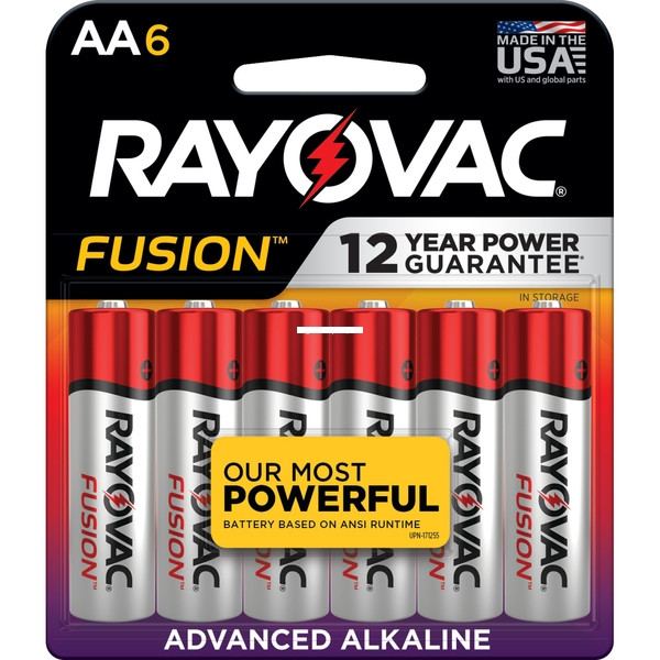 Rayovac - Rayovac ROV815-6 Fusion AA 6 pack -  - ROV815-6
