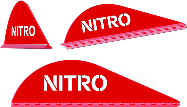 Pine Ridge Archery - Pine Ridge Archery 2822-R36 Nitro - Vane 2.0 - Red (36/pkg.) - 2822-R36