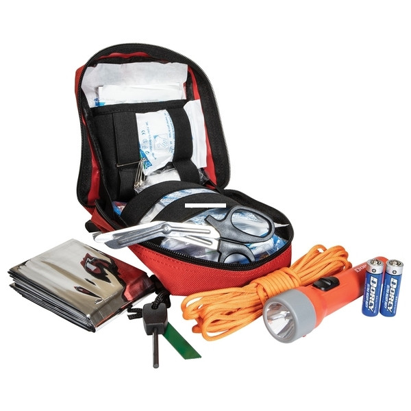 LifeGear - LifeGear 41-3907 116 Piece First - Aid and Survival Kit in Soft Pack - 41-3907