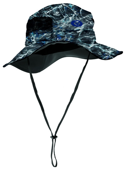 Flying Fisherman - Flying Fisherman H1800 Boonie Hat - Mossy Oak Elements Blackfin Camo - H1800