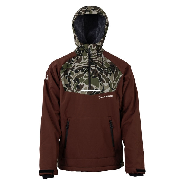 Blackfish - Blackfish 17803 Gale Softshell - Pullover - Brown/Prym1 OS Woods - - 17803