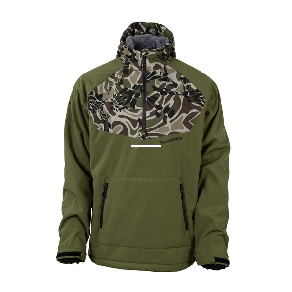 Blackfish - Blackfish 17809 Gale Softshell - Pullover - Green/Prym1 OS Woods - - 17809