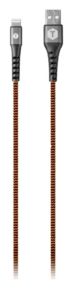 Tough-Tested - Tough-Tested TT-FC6-IP2 6FT. - Braided Fabric Cable iPhone 5 - TT-FC6-IP2