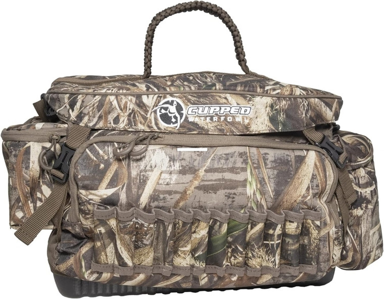Cupped Waterfowl - Cupped Waterfowl CU2438 Large - Floating Blind Bag Realtree Max-7 - CU2438