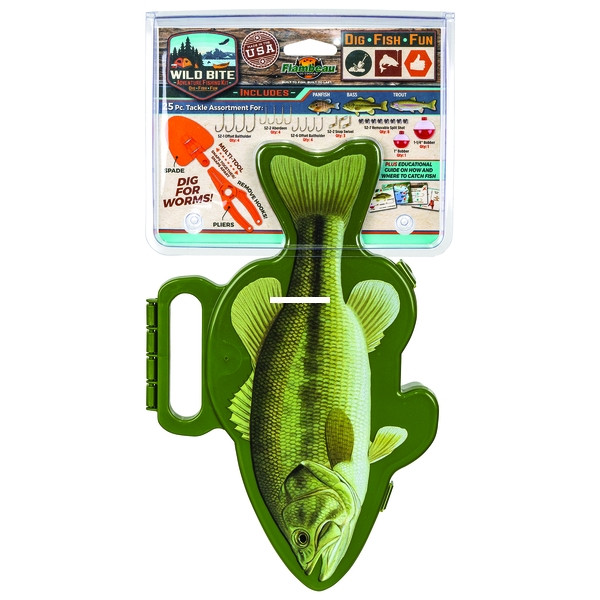 Flambeau - Flambeau 440WBB Wild Bite Adventure - Fishing Kit - BASS Tackle Box - 440WBB