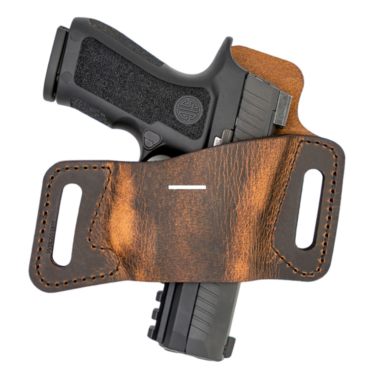 Versacarry - Versacarry WBOWB21 Protector S1 - Holster, OWB, Brown, Size 1 - WBOWB21