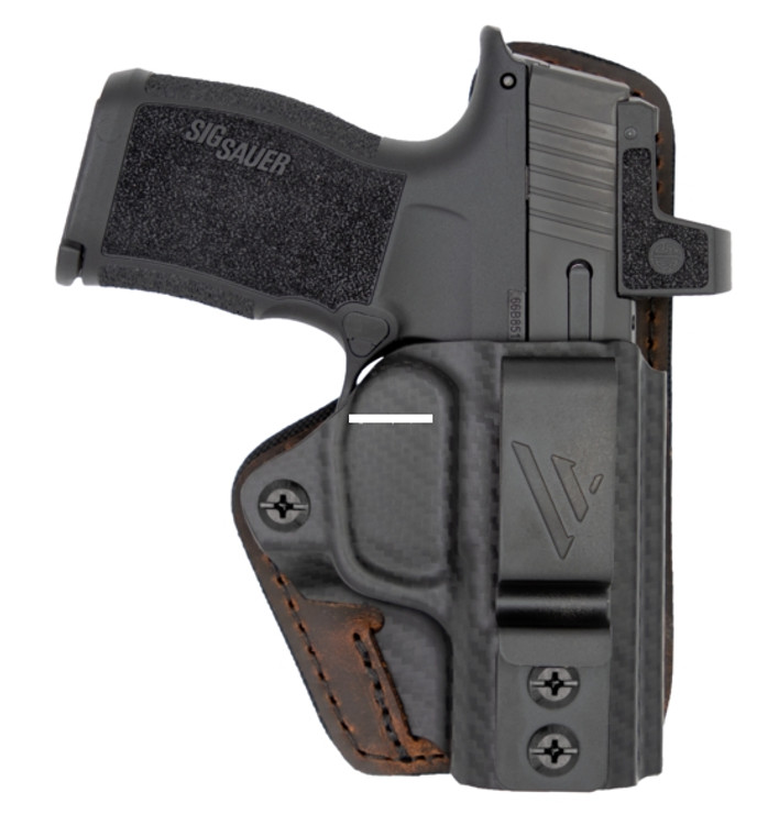 Versacarry - Versacarry CFC211MX9 Comfort Flex - Custom Holster, IWB, polymer/brown - CFC211MX9