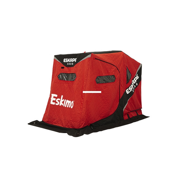 Eskimo - Eskimo 44100 Eskape 2000, Sled - Shelter, Insulated, Red/Black, Two - 44100