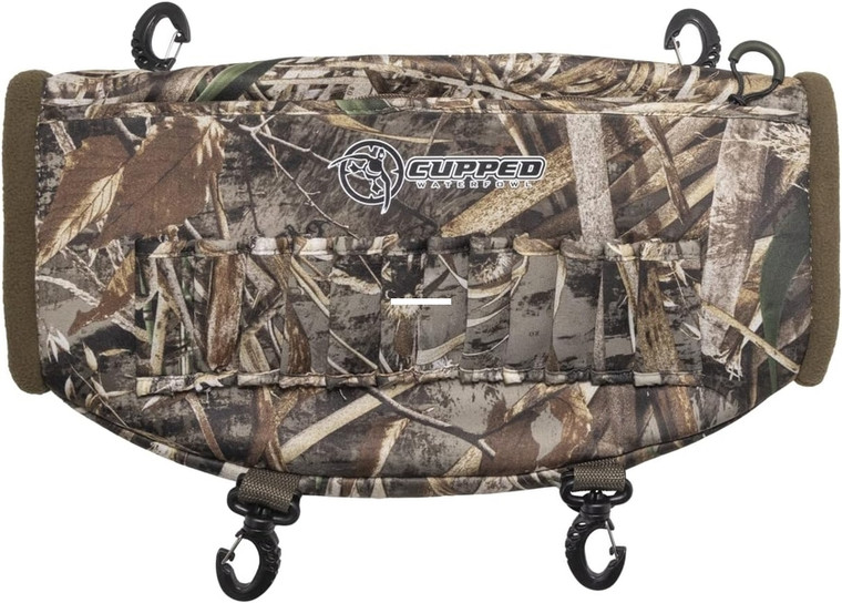 Cupped Waterfowl - Cupped Waterfowl CU2155 Deluxe Hand - Warmer Realtree Max-7 with Hanging - CU2155