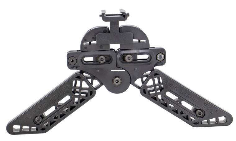 Pine Ridge Archery - Pine Ridge Archery 2561-BK Kwik - Stand Rail Mount w/ Kwik Stand Bow - 2561-BK