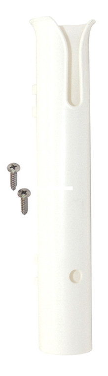 Shoreline Marine - Shoreline Marine SL91357 Rod Holder - Sngl Basic Wht Tube - SL91357 Shoreline Marine - Shoreline Marine SL91357 Rod Holder - Sngl Basic Wht Tube - SL91357