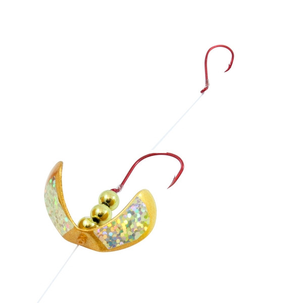 Northland - Northland BFBH2-GR Butterfly Blade - Harness 60" Snell Gold Shiner 1/Cd - BFBH2-GR