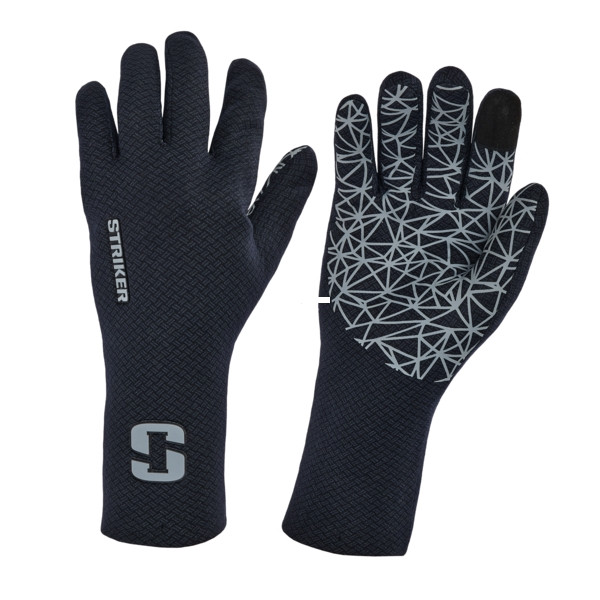 Striker - Striker 7231308 Stealth Glove - Black/Gray XL - 7231308