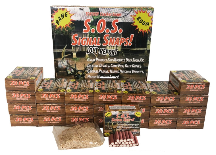 Tannerite - Tannerite SOS S.O.S Signal Snaps -  - SOS