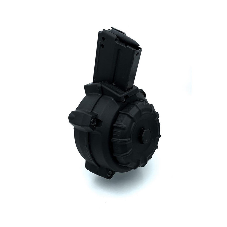 Pro-mag - Rug Mini30 7.62x39mm 50 Rd Drum Blk Poly - DRMA101