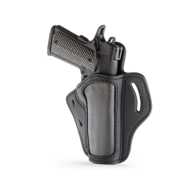 1791 Gunleather - Case Of 12 Carb Fib Belt Hol Sz 2.4s Stlth Blk Rh - CFBH24SSBLR