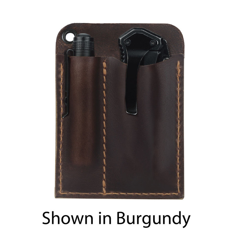 1791 Gunleather - Case Of 12 Edc Pckt Organizer Chestnut - PKORGCHNA