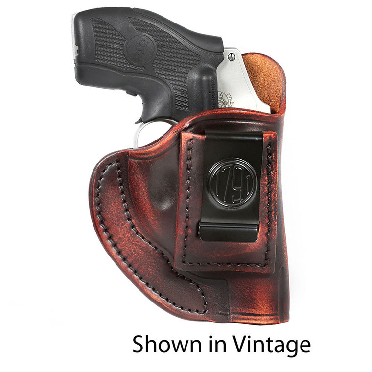 1791 Gunleather - Case Of 12 Rev Hol Iwb With Clip Sz 1 Stlth Blk Rh - RVHIWB1CSBLR