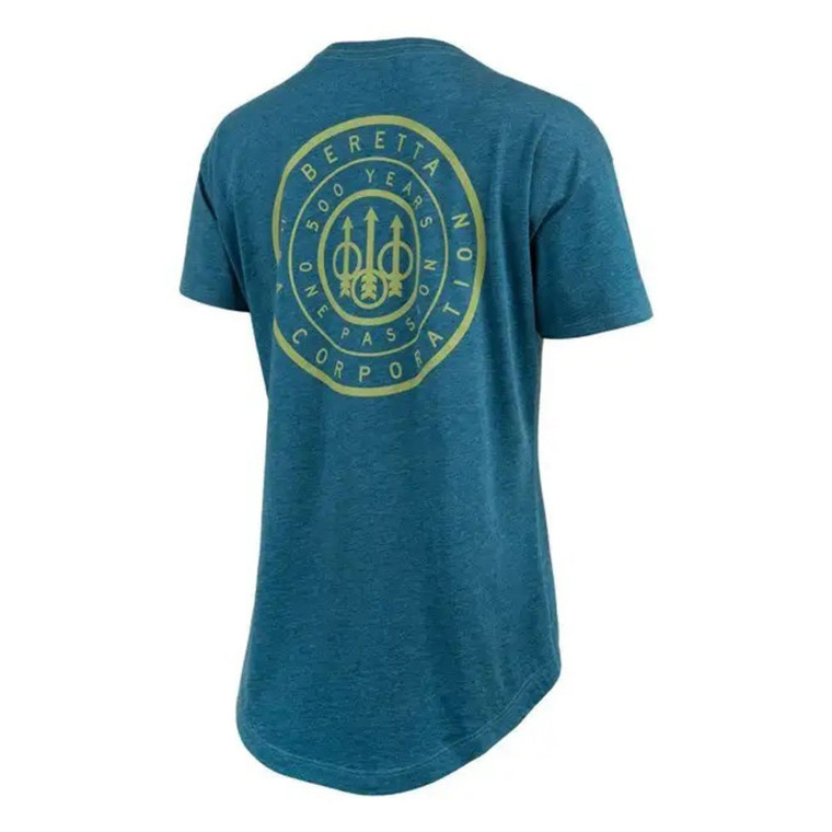 Beretta Usa Corp - Aeon T-shirt Steel Blue Heather Xs - TS108T189005AVXS