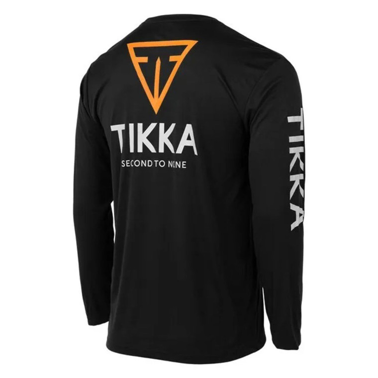 Beretta Usa Corp - Tikka Tech Ls T-shirt Black Sm - TS199T11800999S