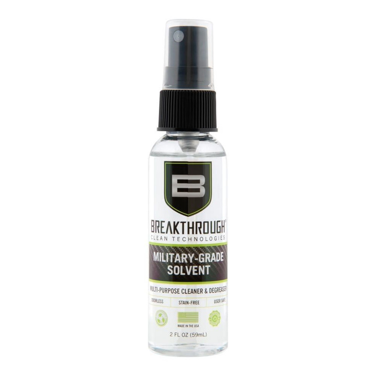Breakthrough Clean Technolog - Mil-grade Solv 2oz Btl W/ Pump Sprayer - BTS2OZ