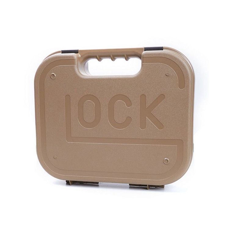 Glock - Glock Pistol Case Hinged Coyote Incl Bor - 47224 Glock - Glock Pistol Case Hinged Coyote Incl Bor - 47224