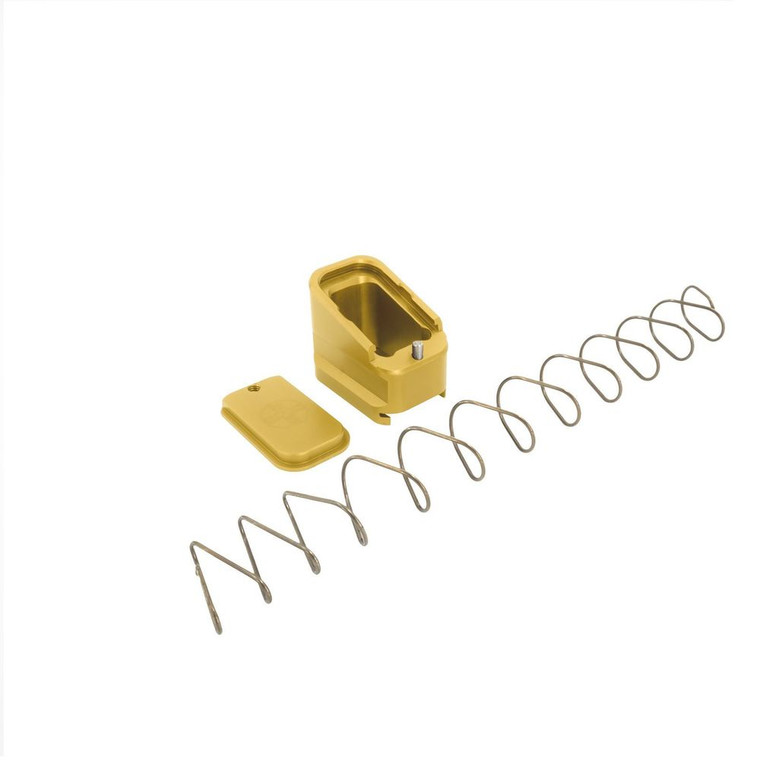 Shield Arms - Glk 17/22 +5/4 Mag Ext Gold - G17ME5GLD