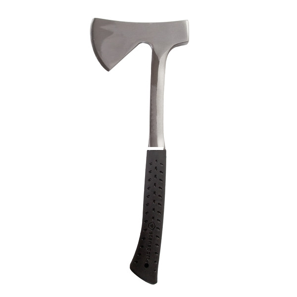 Stansport P-6 Forged Steel Axe - - Rubber Handle - 15 Inch - P-6