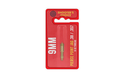 Shooter's Choice SHF-J9MM 9Mm - Pierce Point Jag Packaged - SHF-J9MM