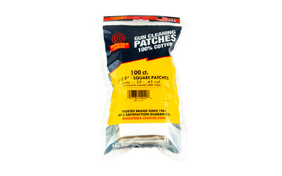 Shooter's Choice SHF-917-100 100 - 2.5 X 2.5 Inch Square Patches - SHF-917-100