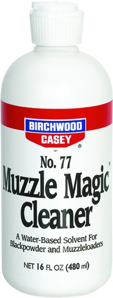 Birchwood Casey 33745 Muzzle Magic - No.77 Black Powder Solvent 16oz - 33745