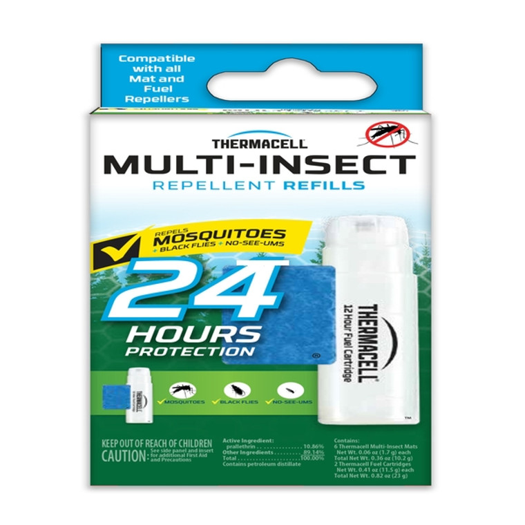 Thermacell MI2 Multi-Insect - Repellent Refill - 24 Hours - MI2
