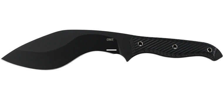 CRKT 2710 Clever Girl Fixed Kukri - 7.75 Plain Edge Blade, Powder Coat - 2710