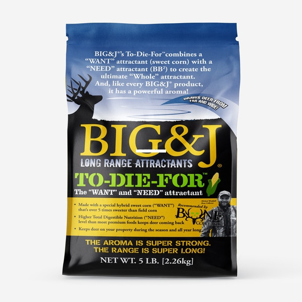 BIG&J BB2-TDF-5 To-Die-For Powder - Attractant 5lb Bag - BB2-TDF-5