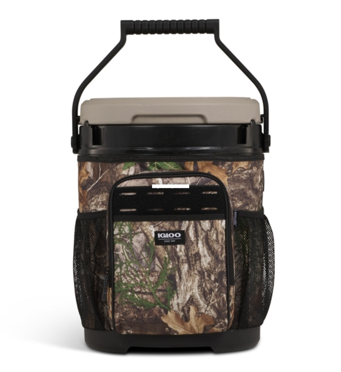 Igloo 63550 Sportsman Buddy Bucket - 5 Gallon/20 Qt., Realtree Edge - 63550 Igloo 63550 Sportsman Buddy Bucket - 5 Gallon/20 Qt., Realtree Edge - 63550