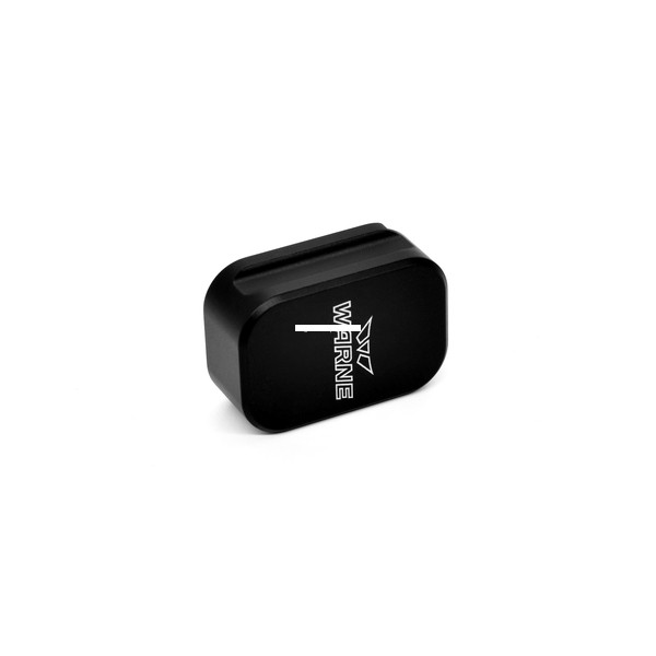 Warne MEG19-3/2BLK Fits Glock 19/23 - Black, Capacity +3/9mm, +2/.40 - MEG19-3/2BLK