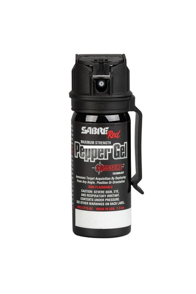 Sabre MK3-CFTG-BC Crossfire Pepper - Gel with Belt Clip - MK3-CFTG-BC