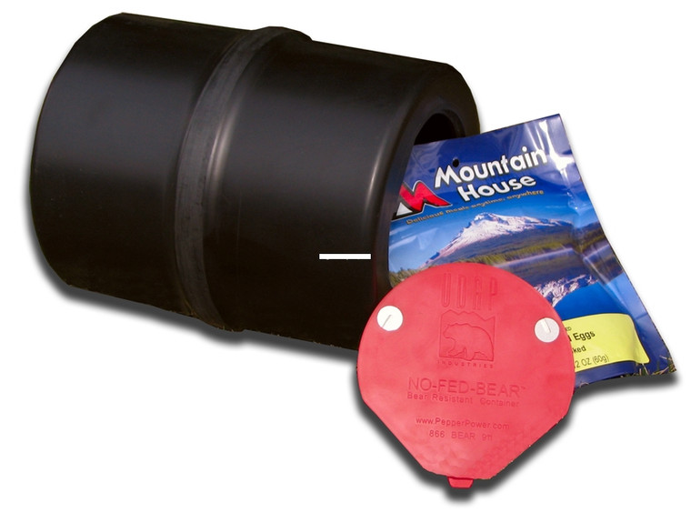 UDAP BRC No-Fed-Bear Bear Resistant - Food Container/Canister, 8"D x 10"H - BRC