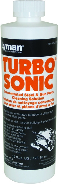 Lyman 7631707 Turbo Sonic Gun Parts - Cleaning Solution ,16 fl oz - 7631707
