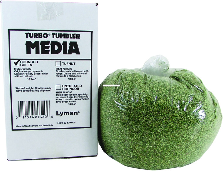 Lyman 7631320 Corncob Plus Media - Large - 7631320