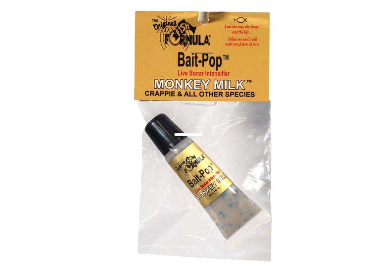 Bait-Pop BPMM0018HT Monkey Milk - - Live Sonar Intensifier Scented - BPMM0018HT