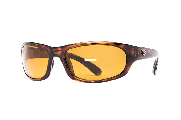 Calcutta HS1ATORT Horseshoe - Sunglasses Tortoise Frame/Amber - HS1ATORT