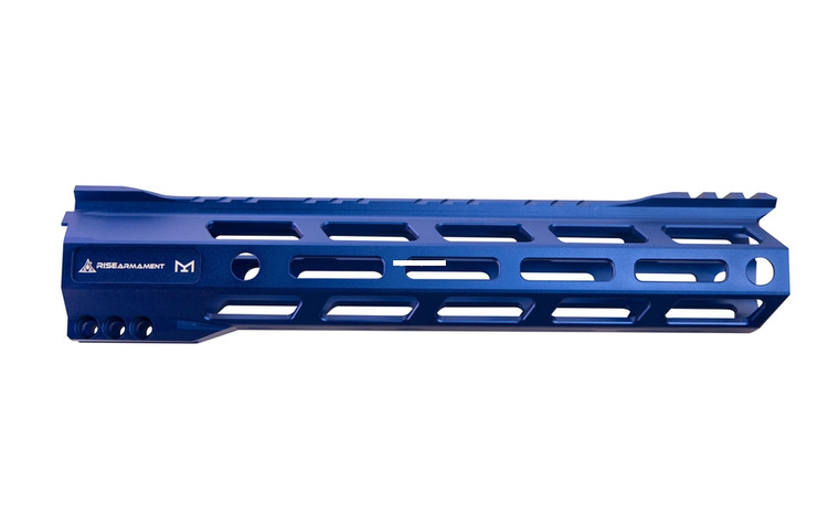 Rise Armament RA-905-150-BLU RA-905 - 15 in. Skeletonized M-LOK Handguard - RA-905-150-BLU
